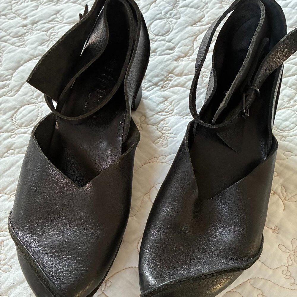 Black Trippen (made in Germany) Mary Jane shoes - size 38 (US 7-7-1/2)
